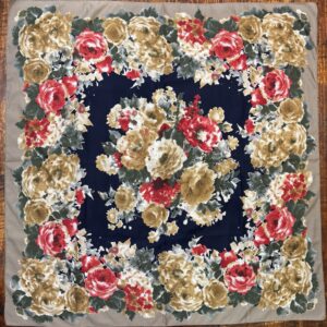 Foulard fleuris