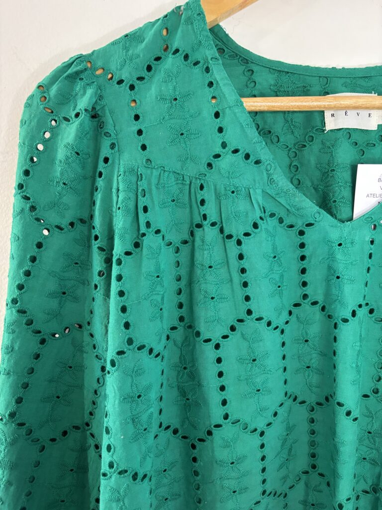 Blouse broderie anglaise – Image 2